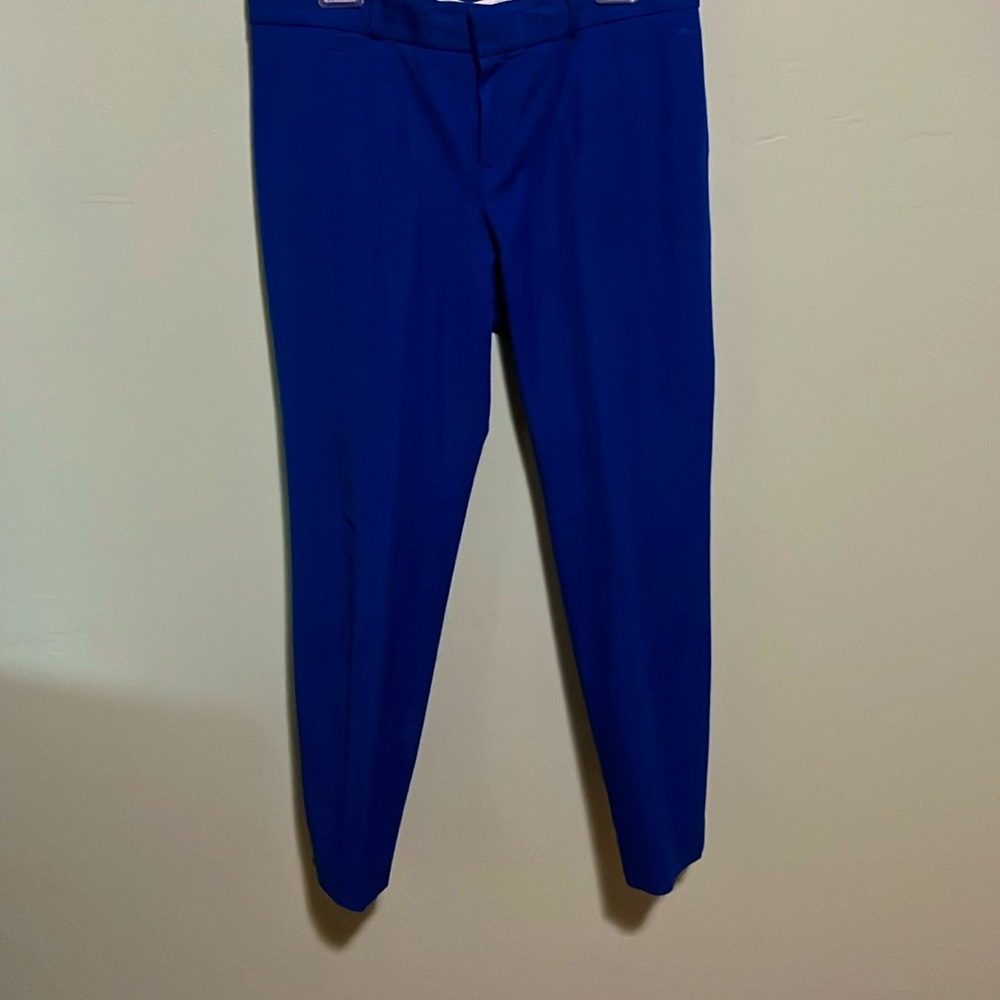Banana Republic Straight Leg Pants in Royal Blue